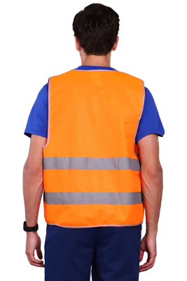 Жилет 2 СОП «Сигнальный» оранжевый